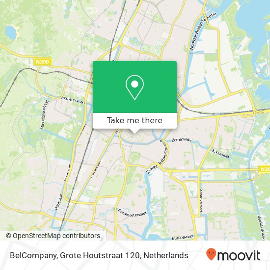 BelCompany, Grote Houtstraat 120 map