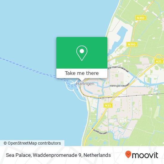 Sea Palace, Waddenpromenade 9 map