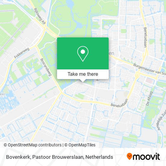 Bovenkerk, Pastoor Brouwerslaan map