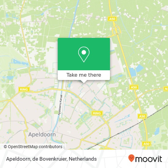 Apeldoorn, de Bovenkruier map