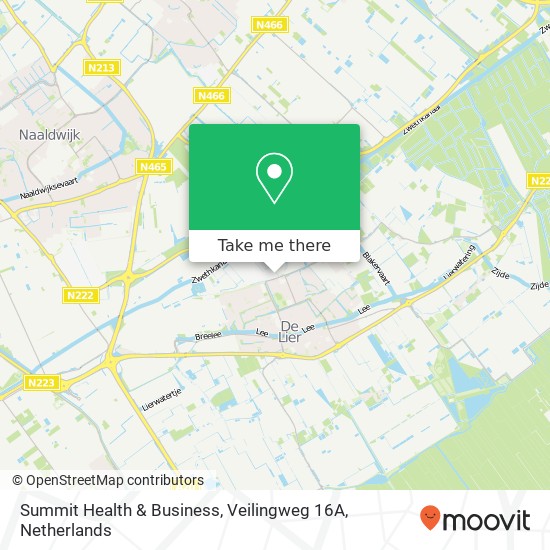 Summit Health & Business, Veilingweg 16A kaart