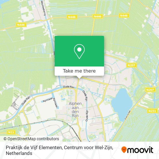 Praktijk de Vijf Elementen, Centrum voor Wel-Zijn map