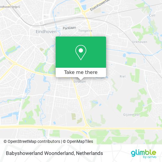 Babyshowerland Woonderland map