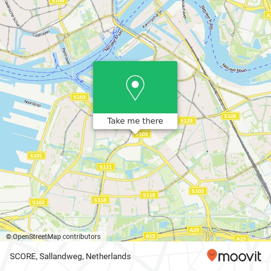 SCORE, Sallandweg map