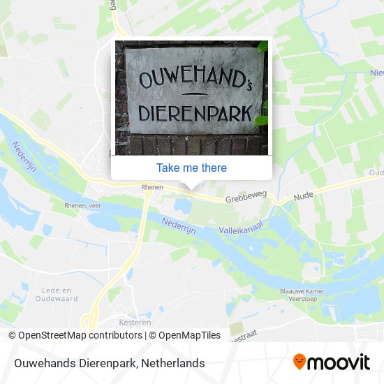 Ouwehands Dierenpark map