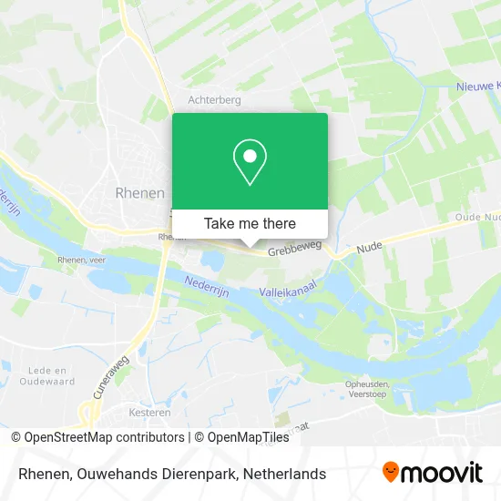 Rhenen, Ouwehands Dierenpark map