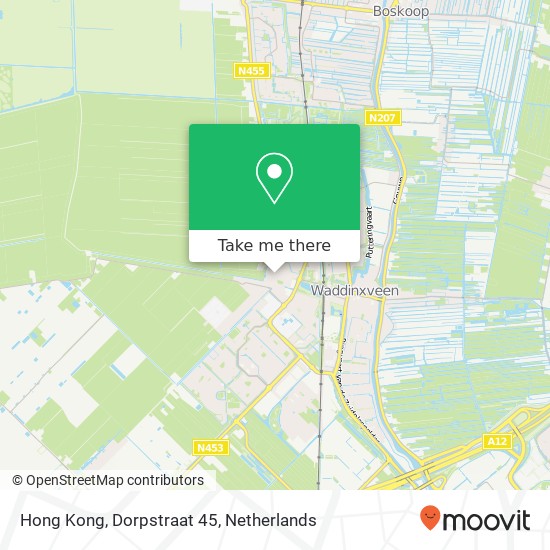 Hong Kong, Dorpstraat 45 map