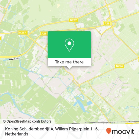 Koning Schildersbedrijf A, Willem Pijperplein 116 map