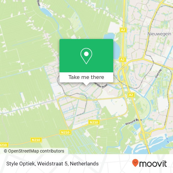 Style Optiek, Weidstraat 5 map