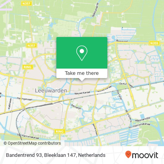 Bandentrend 93, Bleeklaan 147 map