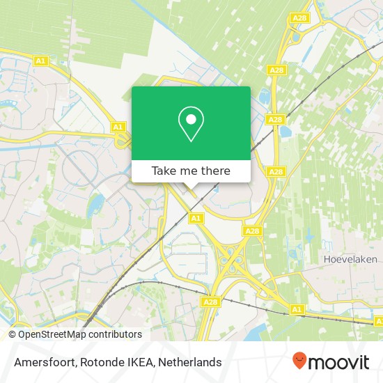 Amersfoort, Rotonde IKEA map