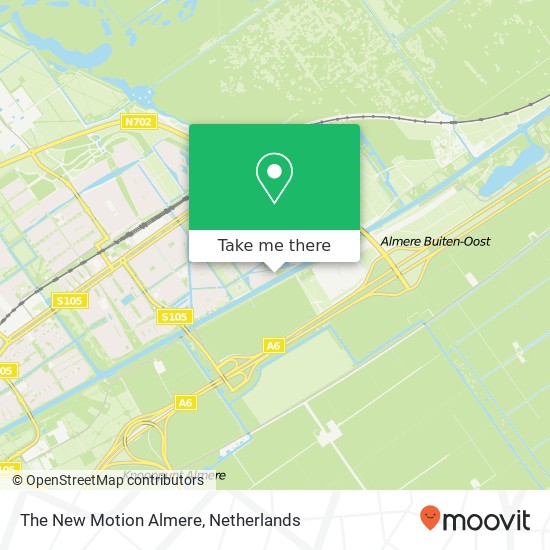 The New Motion Almere Karte