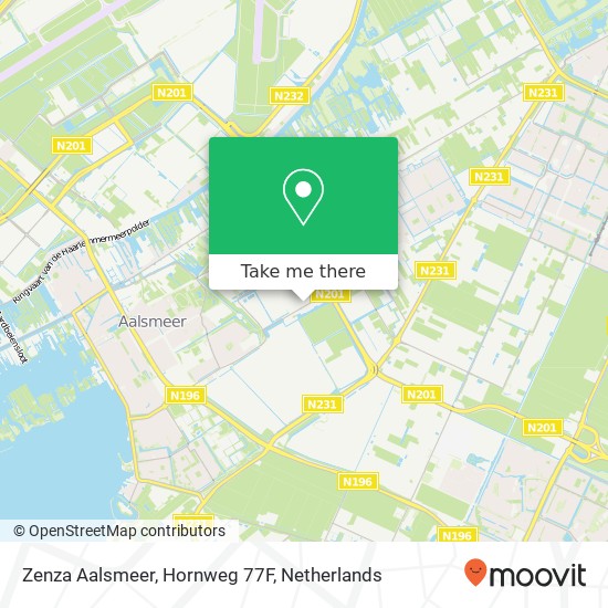 Zenza Aalsmeer, Hornweg 77F map