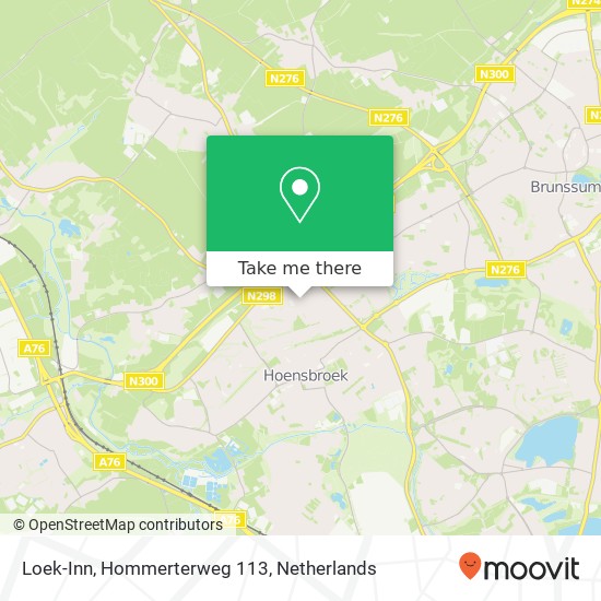 Loek-Inn, Hommerterweg 113 map