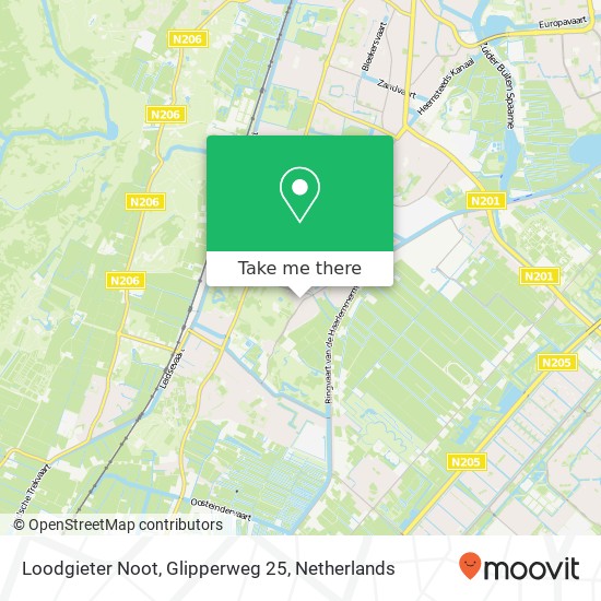 Loodgieter Noot, Glipperweg 25 Karte