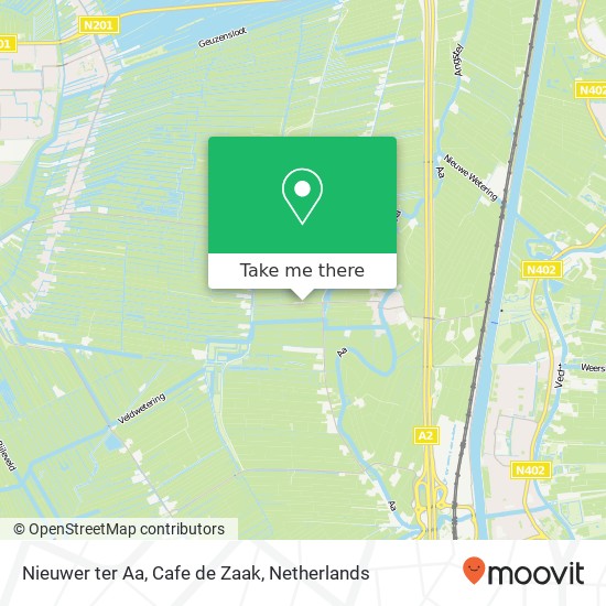 Nieuwer ter Aa, Cafe de Zaak map