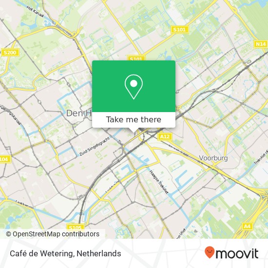 Café de Wetering map