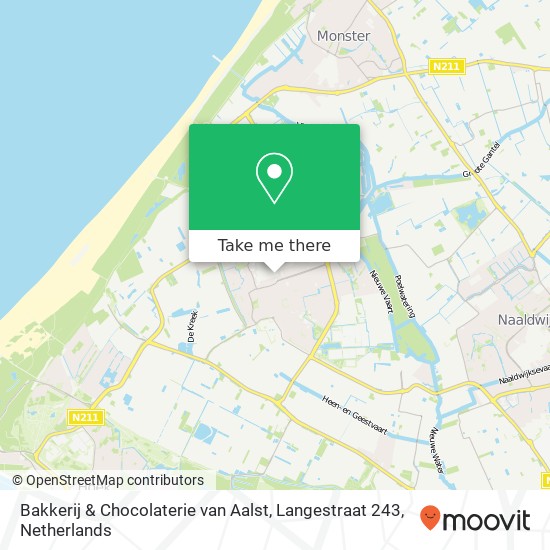 Bakkerij & Chocolaterie van Aalst, Langestraat 243 Karte