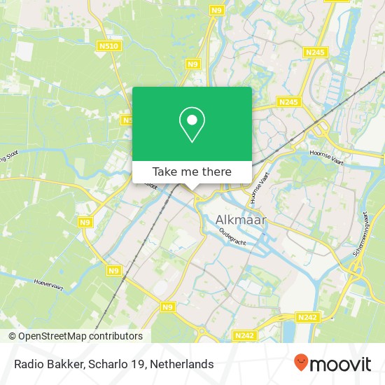 Radio Bakker, Scharlo 19 map