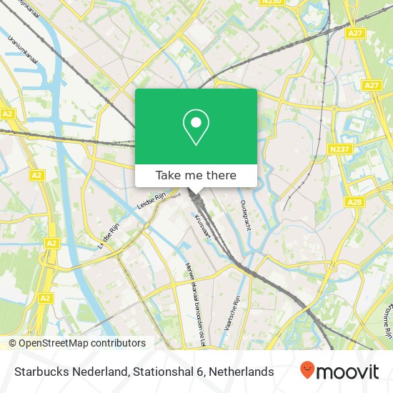 Starbucks Nederland, Stationshal 6 map