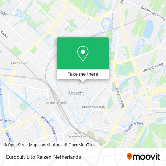 Eurocult-Lito Reizen map