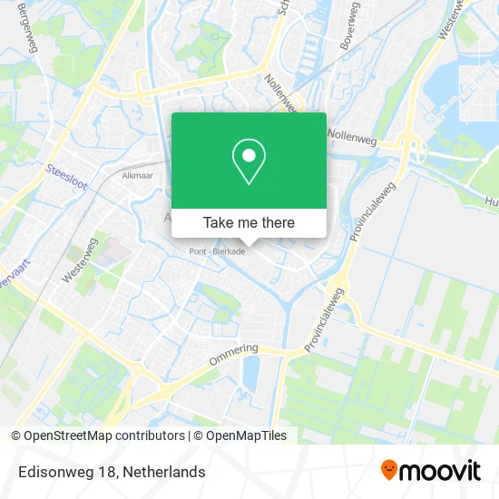 Edisonweg 18 map