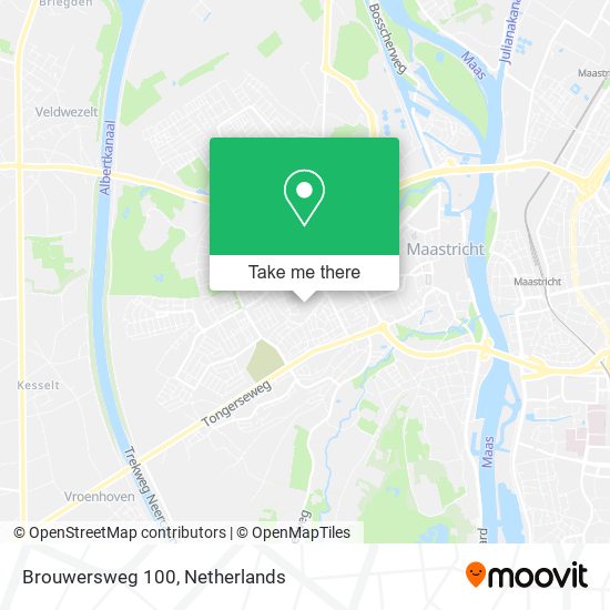 Brouwersweg 100 map