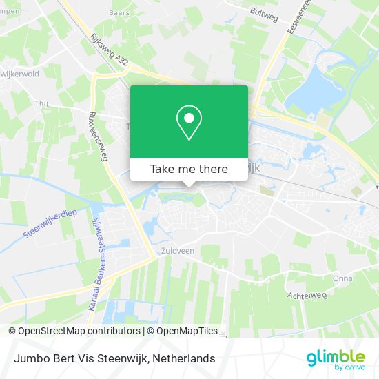 Jumbo Bert Vis Steenwijk map