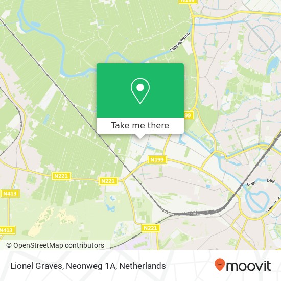 Lionel Graves, Neonweg 1A map