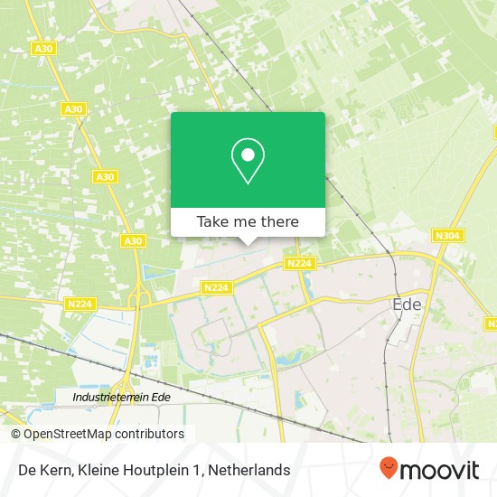 De Kern, Kleine Houtplein 1 map