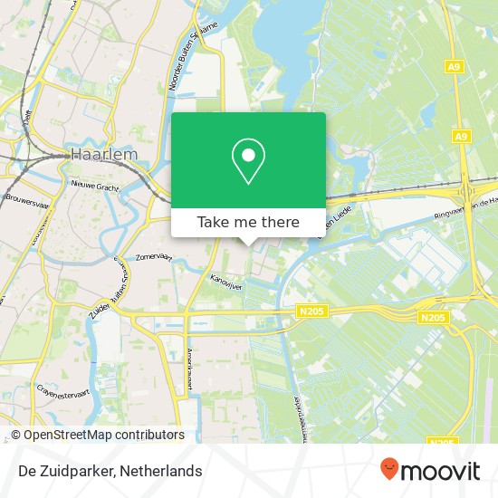 De Zuidparker map