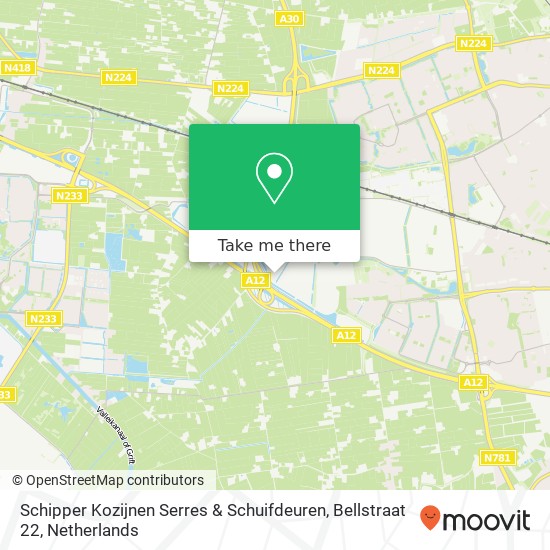 Schipper Kozijnen Serres & Schuifdeuren, Bellstraat 22 map