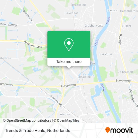 Trends & Trade Venlo map