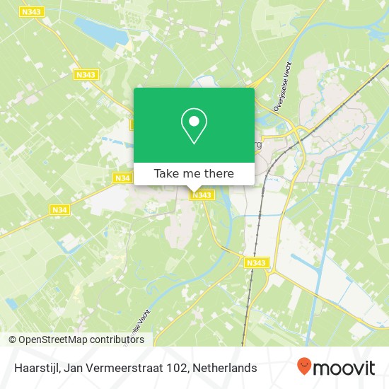 Haarstijl, Jan Vermeerstraat 102 map