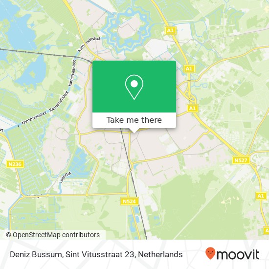 Deniz Bussum, Sint Vitusstraat 23 map