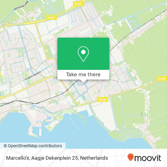 Marcello's, Aagje Dekenplein 25 map