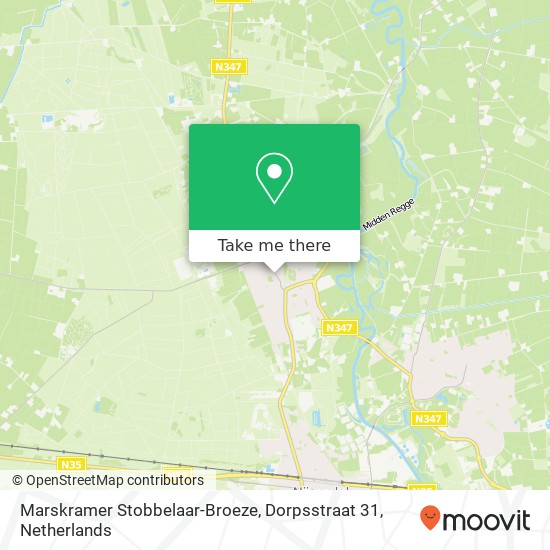 Marskramer Stobbelaar-Broeze, Dorpsstraat 31 map