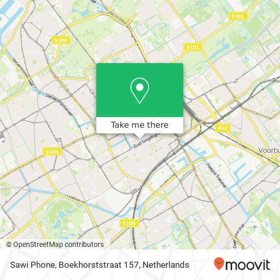 Sawi Phone, Boekhorststraat 157 Karte