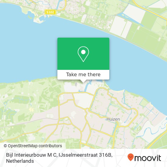 Bijl Interieurbouw M C, IJsselmeerstraat 316B Karte