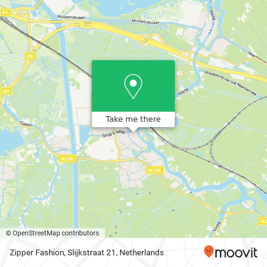 Zipper Fashion, Slijkstraat 21 map