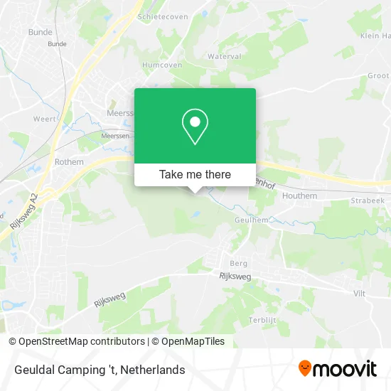 Geuldal Camping 't map