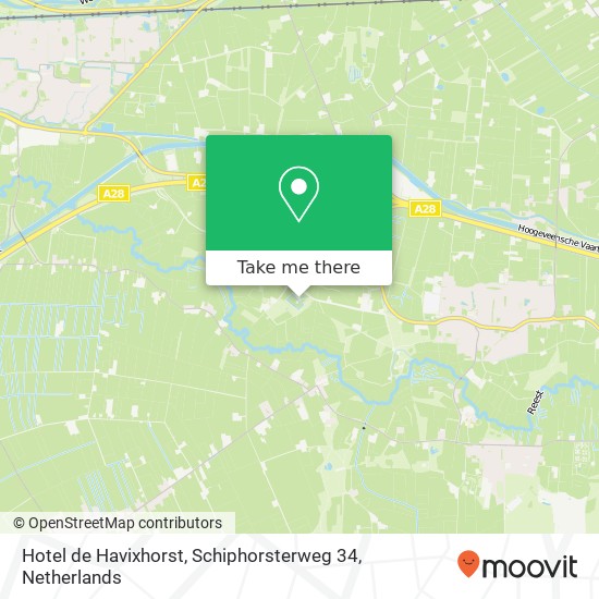 Hotel de Havixhorst, Schiphorsterweg 34 map