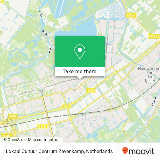 Lokaal Cultuur Centrum Zevenkamp Karte