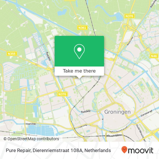 Pure Repair, Dierenriemstraat 108A map