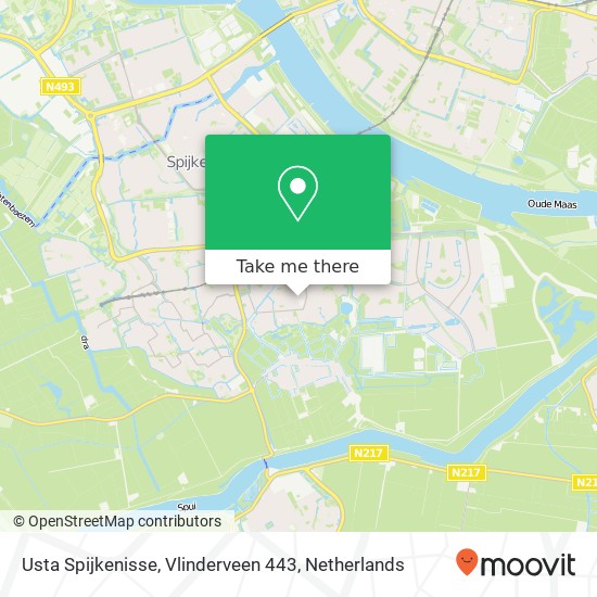 Usta Spijkenisse, Vlinderveen 443 map