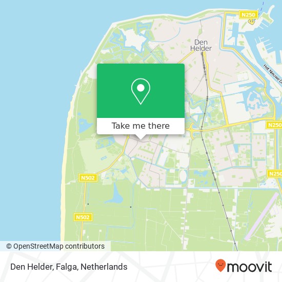 Den Helder, Falga map