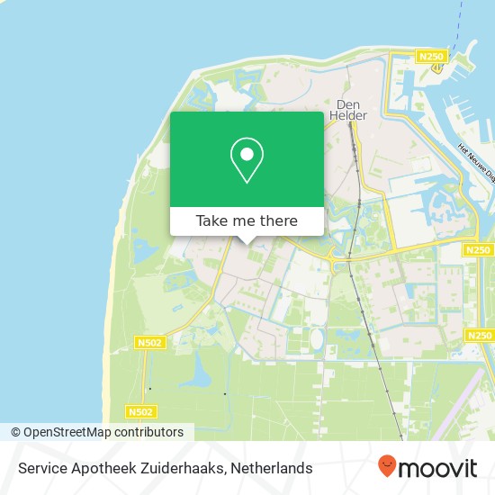 Service Apotheek Zuiderhaaks map