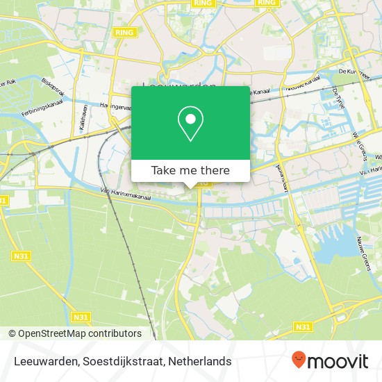 Leeuwarden, Soestdijkstraat map