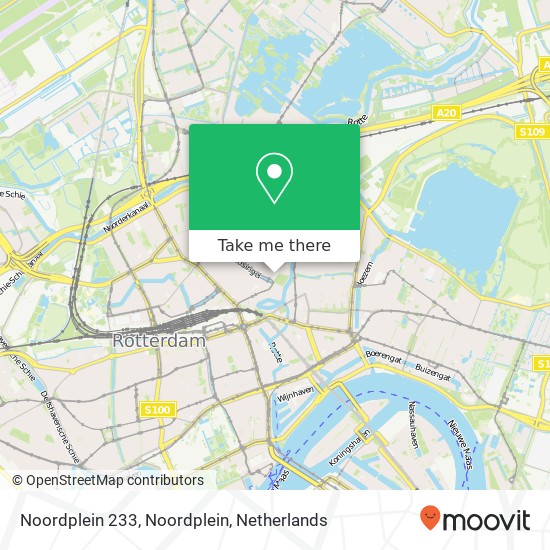 Noordplein 233, Noordplein Karte