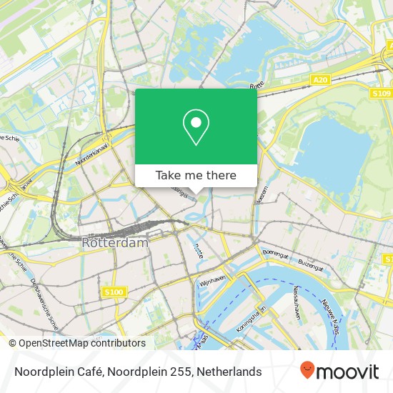 Noordplein Café, Noordplein 255 Karte